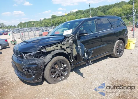 2021 Dodge Durango R/T z USA, uszkodzony, nr VIN 1C4SDJCT8MC864615